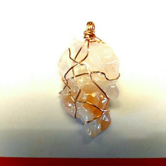 Jewelry - 🌞CITRINE QUARTZ COPPER WRAPPED